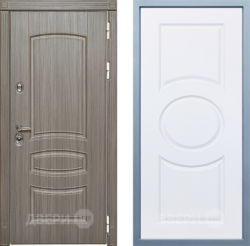 Дверь Дива МД-42 Д-8 Белый в Пушкино