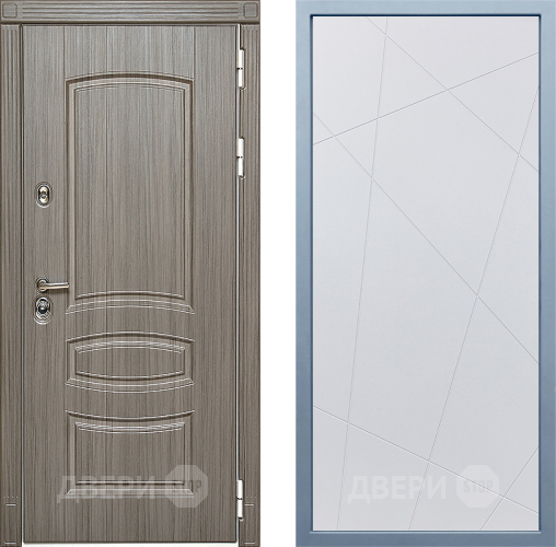 Дверь Дива МД-42 Д-11 Белый в Пушкино