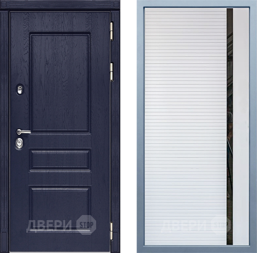 Входная металлическая Дверь Дива МД-45 МХ-45 Белый матовый в Пушкино