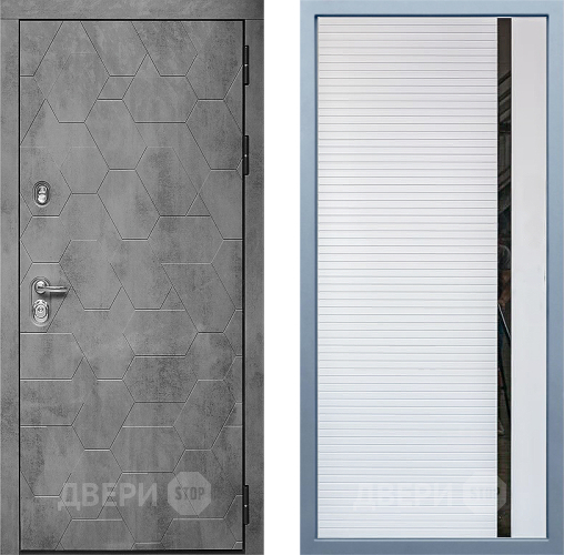 Входная металлическая Дверь Дива МД-51 МХ-45 Белый матовый в Пушкино