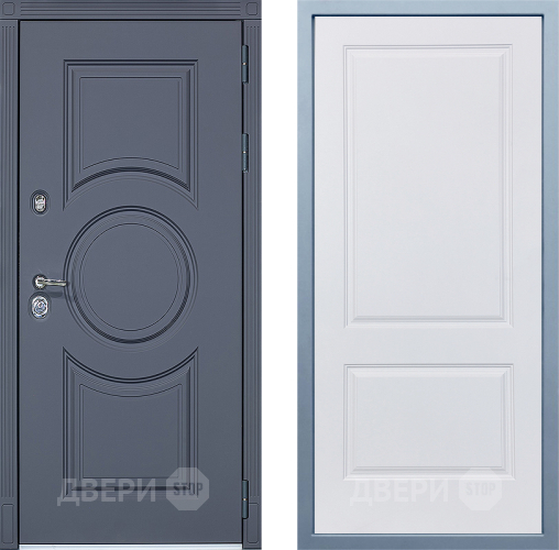 Дверь Дива МХ-30 STR Д-7 Белый в Пушкино