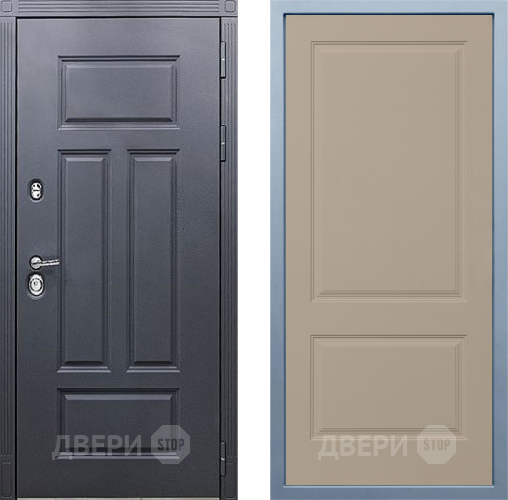 Входная металлическая Дверь Дива МХ-29 STR Д-7 Шампань в Пушкино