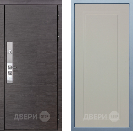 Входная металлическая Дверь Дива МХ-39 STR Н-10 Шампань в Пушкино