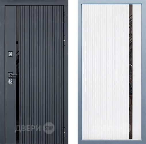 Дверь Дива МХ-46 STR МХ-46 Белый матовый в Пушкино
