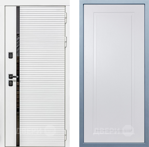 Дверь Дива МХ-45 Белая STR Н-10 Белый в Пушкино