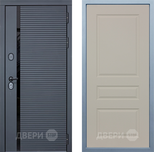 Входная металлическая Дверь Дива МХ-45 STR Д-13 Шампань в Пушкино