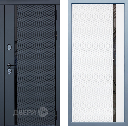 Входная металлическая Дверь Дива МХ-47 STR МХ-47 Белый матовый в Пушкино