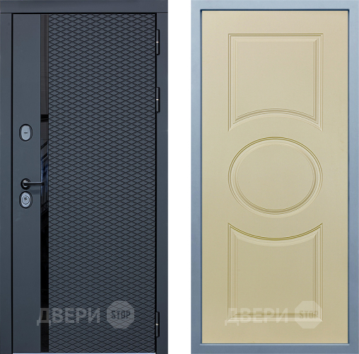 Входная металлическая Дверь Дива МХ-47 STR Д-8 Шампань в Пушкино