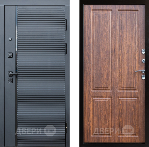 Дверь Престиж Черная Линия Премиум Орех светлый в Пушкино