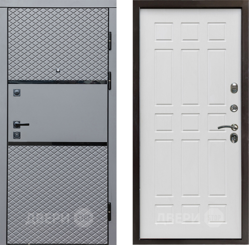 Дверь Престиж Ромб Спарта Белое дерево в Пушкино