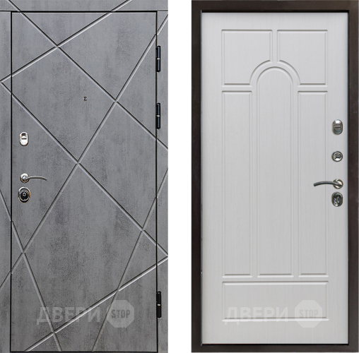 Дверь Престиж Лучи Арка Лиственница белая в Пушкино