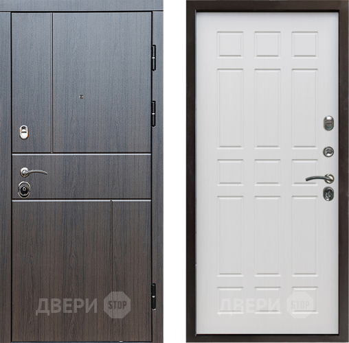 Входная металлическая Дверь Престиж Горизонт Венге Спарта Лиственница белая в Пушкино