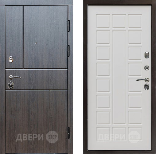 Входная металлическая Дверь Престиж Горизонт Венге Престиж Бежевый мат в Пушкино