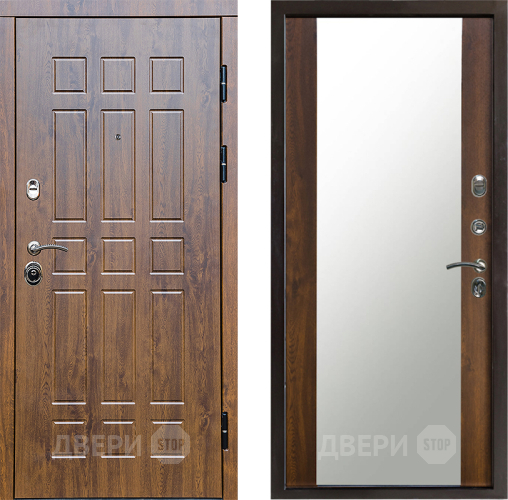 Дверь Престиж Стандарт Зеркало Дуб в Пушкино