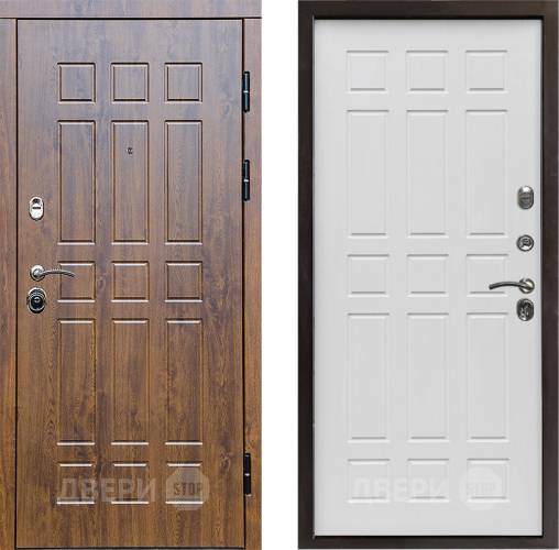 Входная металлическая Дверь Престиж Стандарт Спарта Белое дерево в Пушкино