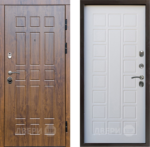 Входная металлическая Дверь Престиж Стандарт Престиж Белое дерево в Пушкино