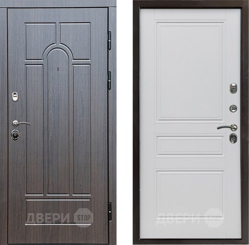 Дверь Престиж Арка Классика Белый матовый в Пушкино