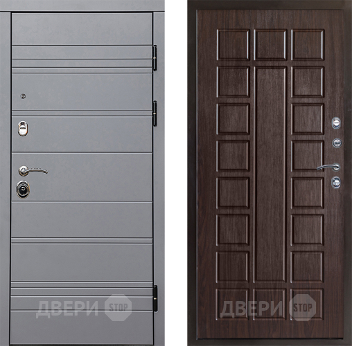 Входная металлическая Дверь Престиж Линия Грэй Престиж Венге в Пушкино