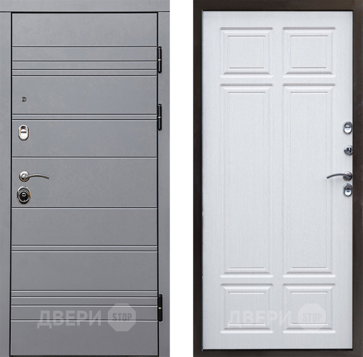 Дверь Престиж Линия Грэй Премиум Лиственница белая в Пушкино