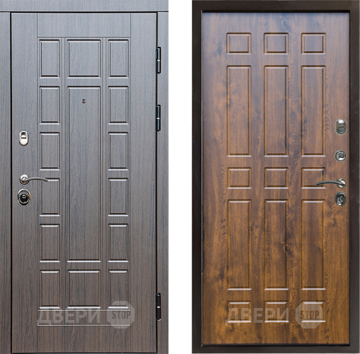 Входная металлическая Дверь Престиж Престиж Спарта Дуб в Пушкино
