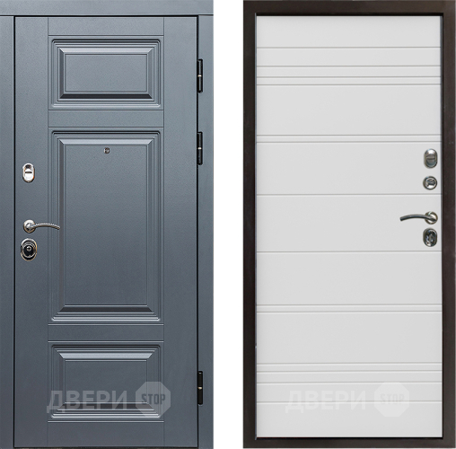 Дверь Престиж Премиум Line Белый в Пушкино