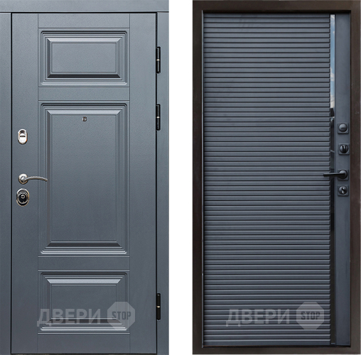 Входная металлическая Дверь Престиж Премиум Porte Черный кварц в Пушкино