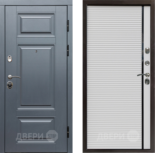 Входная металлическая Дверь Престиж Премиум Porte Белый в Пушкино