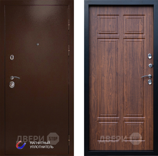 Дверь Престиж Медь Премиум Орех темный в Пушкино