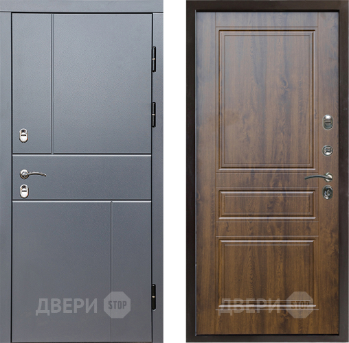 Дверь Престиж TERMO с терморазрывом Горизонт Грэй Классика Дуб в Пушкино