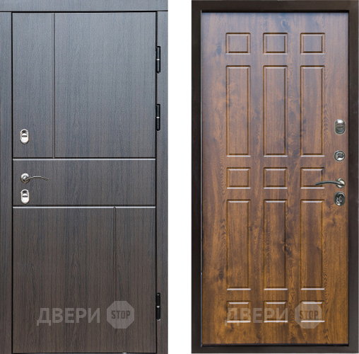 Входная металлическая Дверь Престиж TERMO с терморазрывом Горизонт Венге Спарта Дуб в Пушкино