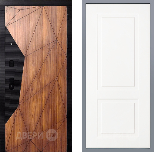 Дверь Заводские двери Морра Доррен Белый софт в Пушкино