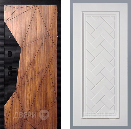 Дверь Заводские двери Морра Упра Белый софт в Пушкино