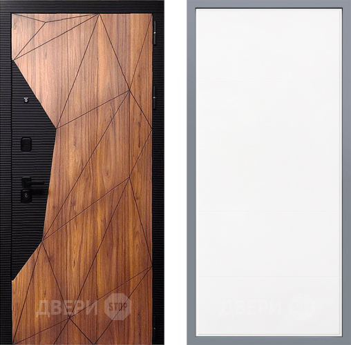 Дверь Заводские двери Морра Тривия Белый софт в Пушкино