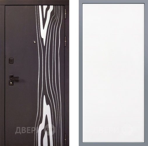 Дверь Заводские двери Леванте Тривия Белый софт в Пушкино