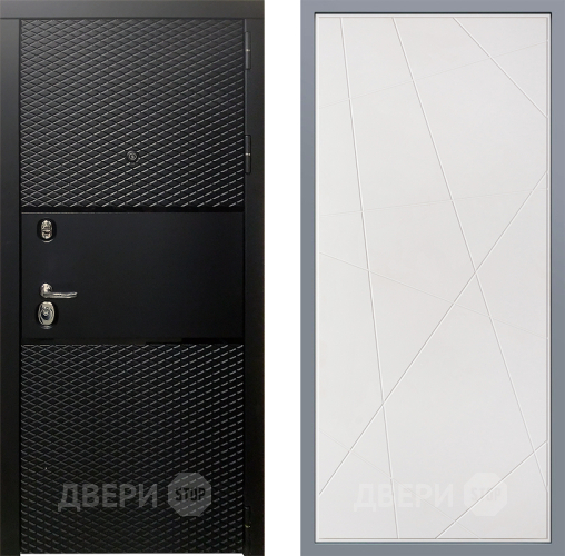 Дверь Заводские двери Тефлон Флитта Белый софт в Пушкино