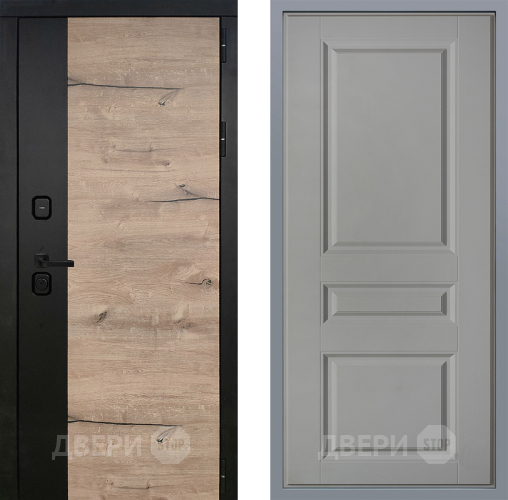 Дверь Заводские двери Ларте Стокгольм Грей софт в Пушкино