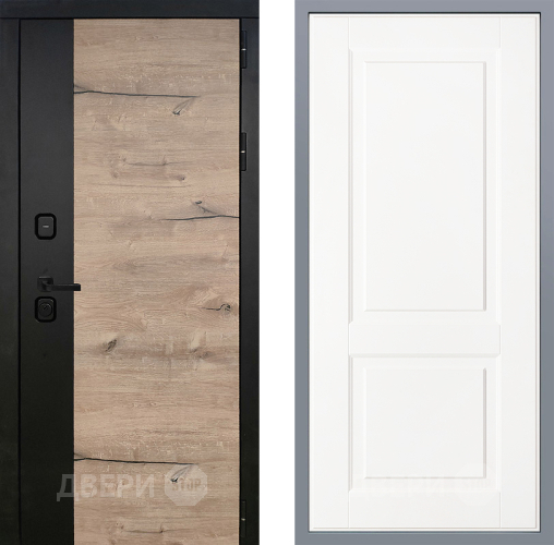 Дверь Заводские двери Ларте Доррен Белый софт в Пушкино