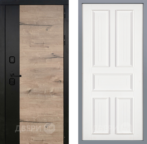 Дверь Заводские двери Ларте Уругвай Белый софт в Пушкино