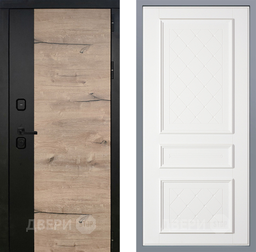 Дверь Заводские двери Ларте Урбино Белый софт в Пушкино