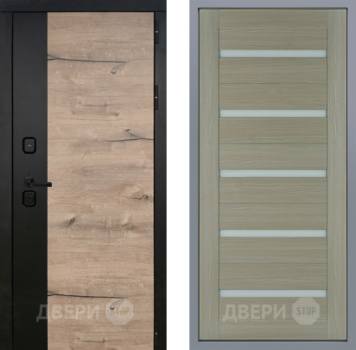 Дверь Заводские двери Ларте СБ-1 Капучино в Пушкино