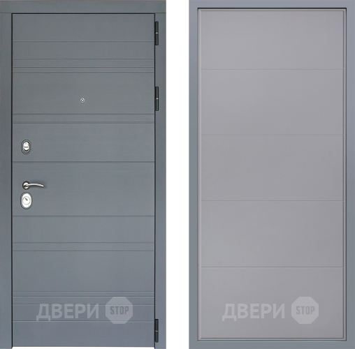 Дверь Заводские двери Лира Софт графит Тривия Грей софт в Пушкино