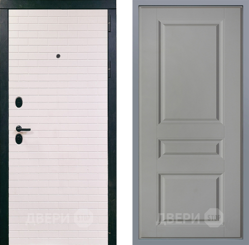 Дверь Заводские двери Сохо Стокгольм Грей софт в Пушкино