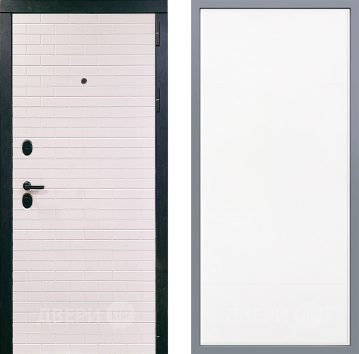 Дверь Заводские двери Сохо Тривия Белый софт в Пушкино