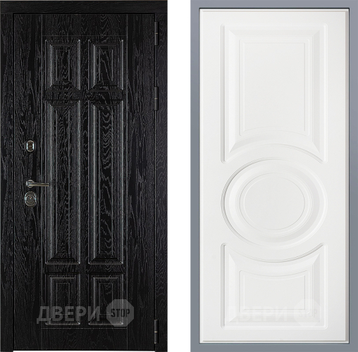 Дверь Заводские двери Мюнхен Неаполь Лофт белый в Пушкино