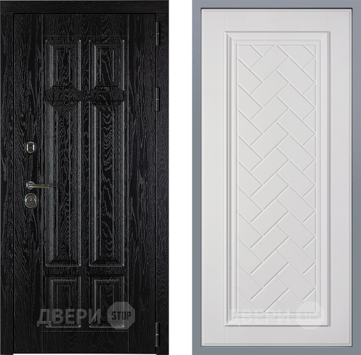 Дверь Заводские двери Мюнхен Упра Белый софт в Пушкино