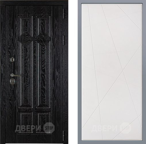 Дверь Заводские двери Мюнхен Флитта Белый софт в Пушкино