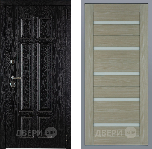 Дверь Заводские двери Мюнхен СБ-1 Капучино в Пушкино