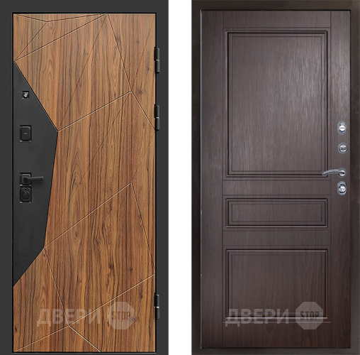 Входная металлическая Дверь Престиж Avangard Классика Венге в Пушкино