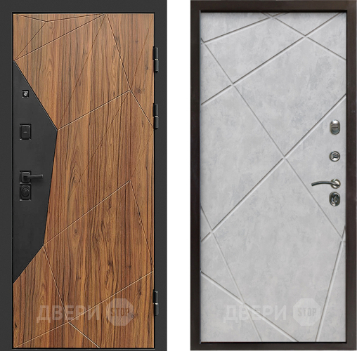 Дверь Престиж Avangard Лучи Бетон светлый в Пушкино