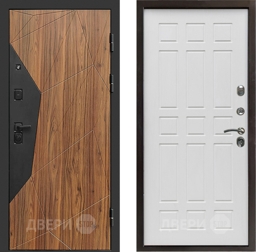 Входная металлическая Дверь Престиж Avangard Спарта Белое дерево в Пушкино